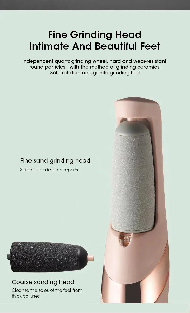 PediGlow by Dr. Pen Electric Foot Grinder Pedicure Tool