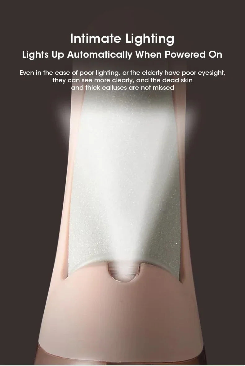 PediGlow by Dr. Pen Electric Foot Grinder Pedicure Tool